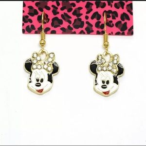 Betsey Johnson Minnie Mouse Earrings